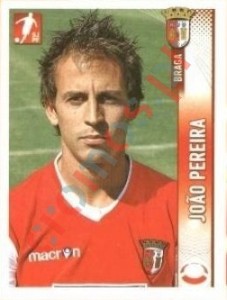 64 Joao Pereira – Futebol 2008-2009 Panini
