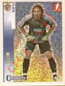 322 Quim (Benfica) – Futebol 2008-2009 Panini
