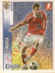 323 Angel Di Maria (Benfica) – Futebol 2008-2009 Panini