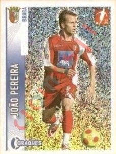324 Joao Pereira (Braga) – Futebol 2008-2009 Panini