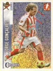 326 Jorge Goncalves (Leixoes) – Futebol 2008-2009 Panini