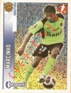 328 Marcinho (Maritimo) – Futebol 2008-2009 Panini