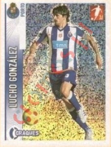 330 Lucho Gonzalez (Porto) – Futebol 2008-2009 Panini