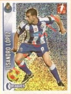 331 Lisandro Lopez (Porto) – Futebol 2008-2009 Panini
