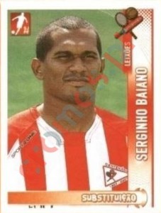 115-bis Serginho Baiano – Futebol 2008-2009 Panini