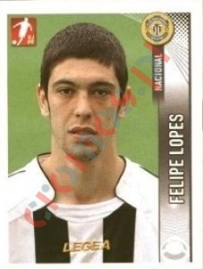 146 Felipe Lopes – Futebol 2008-2009 Panini