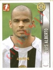 151 Luis Alberto – Futebol 2008-2009 Panini