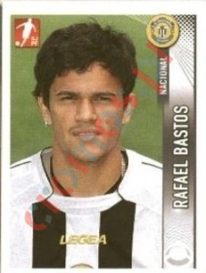 155 Rafael Bastos – Futebol 2008-2009 Panini
