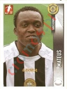 156 Mateus – Futebol 2008-2009 Panini