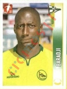 172 Baradji – Futebol 2008-2009 Panini