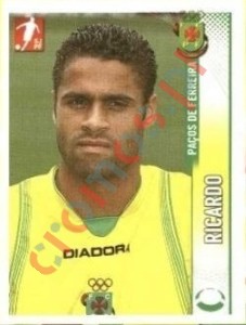 185 Ricardo – Futebol 2008-2009 Panini