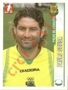 190 Paulo Sousa – Futebol 2008-2009 Panini