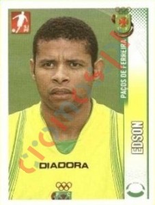 195 Edson – Futebol 2008-2009 Panini