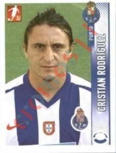 215 Cristian Rodriguez – Futebol 2008-2009 Panini