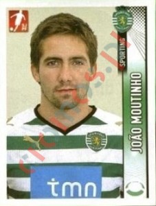 252 Joao Moutinho – Futebol 2008-2009 Panini