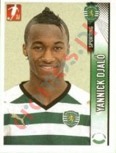 256 Yannick Djalo – Futebol 2008-2009 Panini