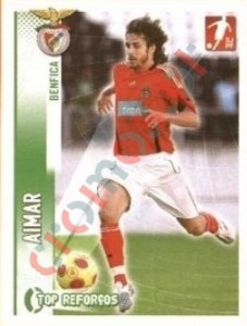 338 Pablo Aimar (Benfica) – Futebol 2008-2009 Panini