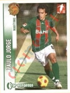 342 Paulo Jorge (Maritimo) – Futebol 2008-2009 Panini