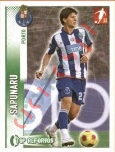 344 Cristian Sapunaru (Porto) – Futebol 2008-2009 Panini