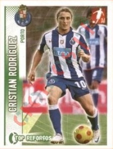 345 Cristian Rodriguez (Porto) – Futebol 2008-2009 Panini