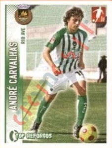 347 Andre Carvalhas (Rio Ave) – Futebol 2008-2009 Panini