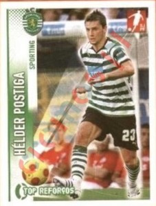 350 Helder Postiga (Sporting) – Futebol 2008-2009 Panini