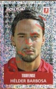 B42 Helder Barbosa – Futebol 2008-2009 Panini