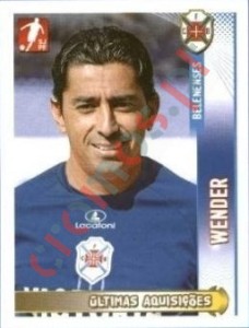 356 Wender (Belenenses) – Futebol 2008-2009 Panini