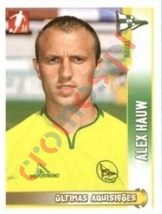 370 Alex Hauw (Naval) – Futebol 2008-2009 Panini