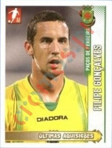 373 Filipe Goncalves (P.Ferreira) – Futebol 2008-2009 Panini