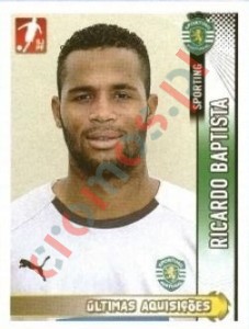 381 Ricardo Baptista (Sporting) – Futebol 2008-2009 Panini