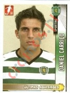 382 Daniel Carriço (Sporting) – Futebol 2008-2009 Panini