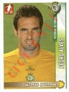 386 Pedro Alves (V.Setubal) – Futebol 2008-2009 Panini