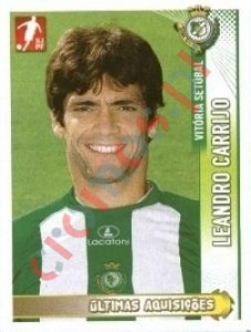 388 Leandro Carrijo (V.Setubal) – Futebol 2008-2009 Panini