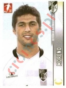 287 Moreno – Futebol 2008-2009 Panini