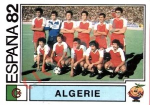 101 Algerie (team) – FIFA World Cup Spain 1982 Panini