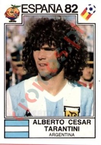 172 Alberto Cesar Tarantini – FIFA World Cup Spain 1982 Panini