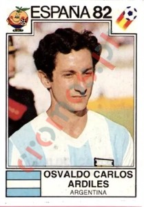 175 Osvaldo Carlos Ardiles – FIFA World Cup Spain 1982 Panini