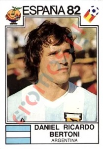 178 Daniel Ricardo Bertoni – FIFA World Cup Spain 1982 Panini