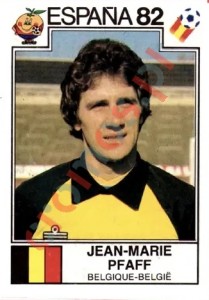 202 Jean-Marie Pfaff – FIFA World Cup Spain 1982 Panini