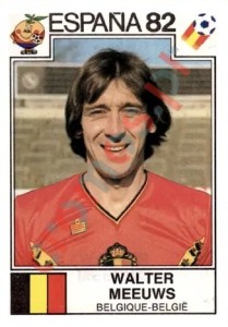 204 Walter Meeuws – FIFA World Cup Spain 1982 Panini