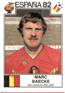 207 Marc Baecke – FIFA World Cup Spain 1982 Panini