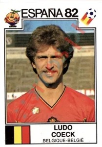 208 Ludo Coeck – FIFA World Cup Spain 1982 Panini