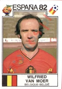 210 Wilfried Van Moer – FIFA World Cup Spain 1982 Panini