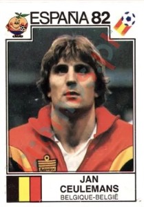 215 Jan Ceulemans – FIFA World Cup Spain 1982 Panini