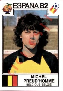 217 Michel Preud'homme – FIFA World Cup Spain 1982 Panini