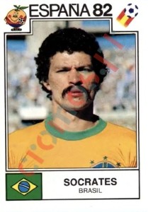 374 Socrates – FIFA World Cup Spain 1982 Panini