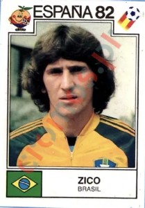 375 Zico – FIFA World Cup Spain 1982 Panini