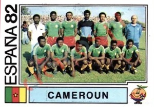 91 Cameroun (team) – FIFA World Cup Spain 1982 Panini