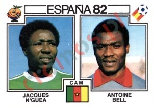 99 Jacques N'Guea & Antoine Bell – FIFA World Cup Spain 1982 Panini